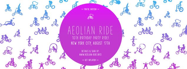 Aeolian Ride event logo