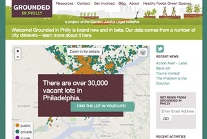 Grounded in Philly website