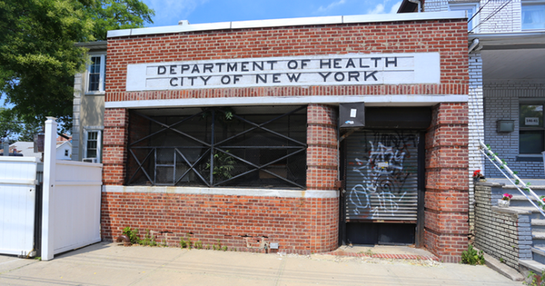unused NYC Department of Health building