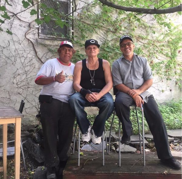 Andres, Richard, and Jose have been taking care of and organizing around this community space at the corner of East 102nd Street and Lexington Avenue for over 20 years