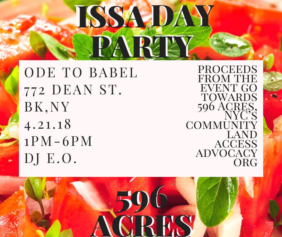 Invitation to Issa Day Party